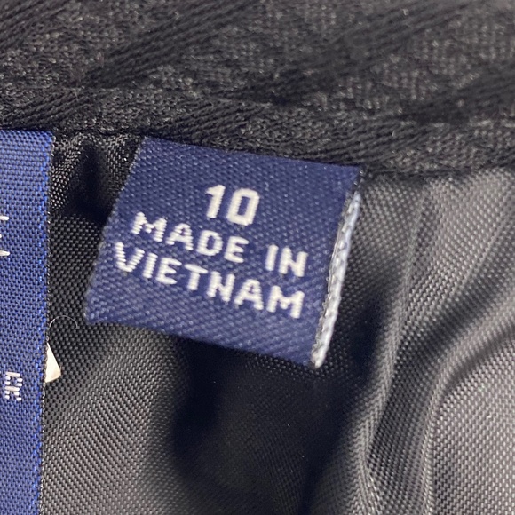 Evan Picone Womens Size 10 Pencil Skirt Tonal Black Stripe Career Office Busines - Picture 6 of 10